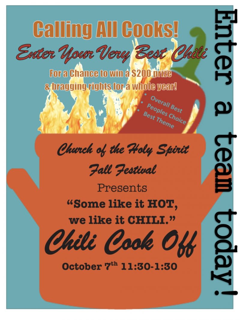 First-ever Chili Cook-off Competition At Fall Festival | Church Of The ...